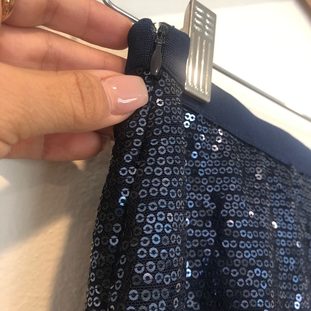 Alexander Wang sequin navy skirt - Picture 7 of 7